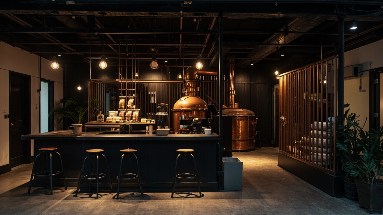 Borneo Coffee Roasters cafe in Bandar Seri Begawan