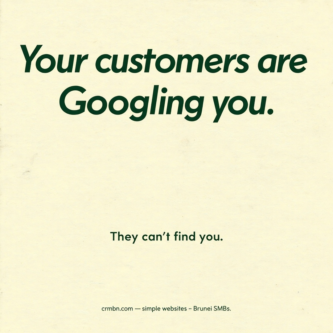 Square Instagram post — Your customers are Googling you