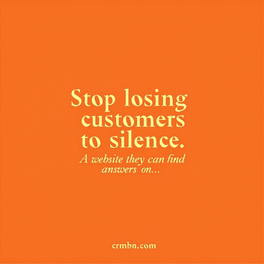 Square Instagram post — Stop losing customers to silence
